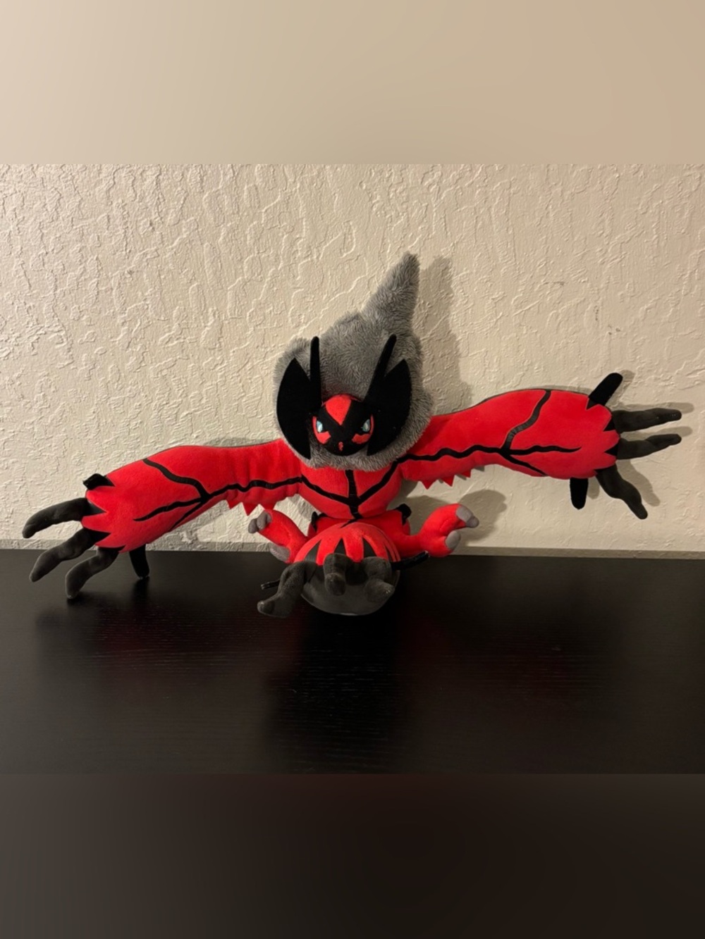 Pokemon Center Japan Exclusive Yveltal J568 2013 Plush 17" Stuffed Toy Doll